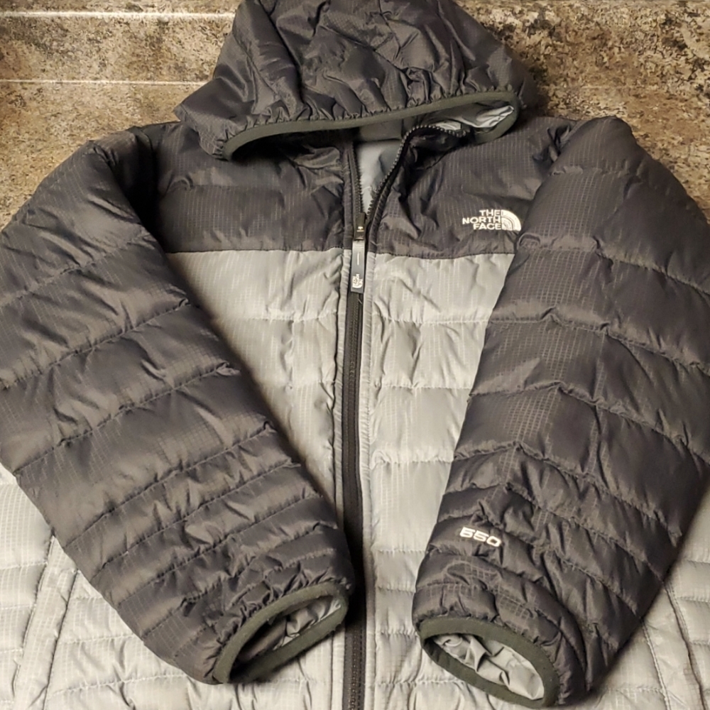 Boys The North Face Reversible Puffer Coat